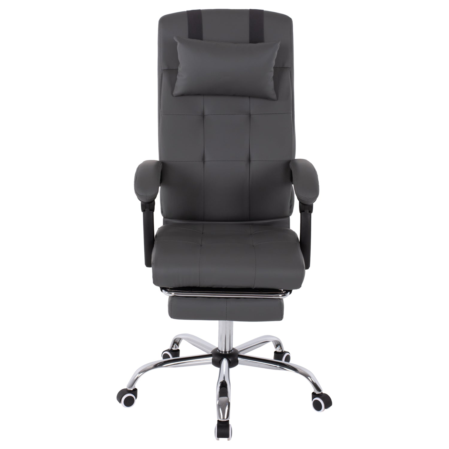 Офис стол EXECUTIVE  сив цвят 58x71x128см