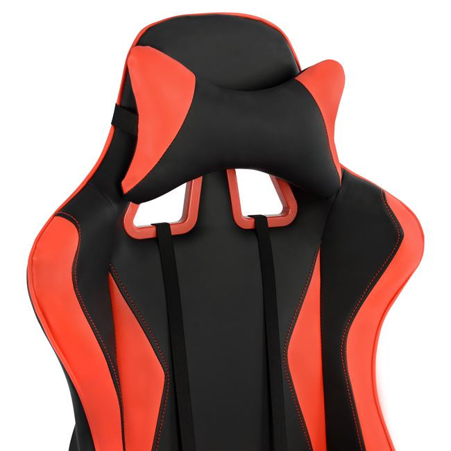 Геймърски офис стол SPEED черен-червен цвят  68 x 71.5 x 134 см