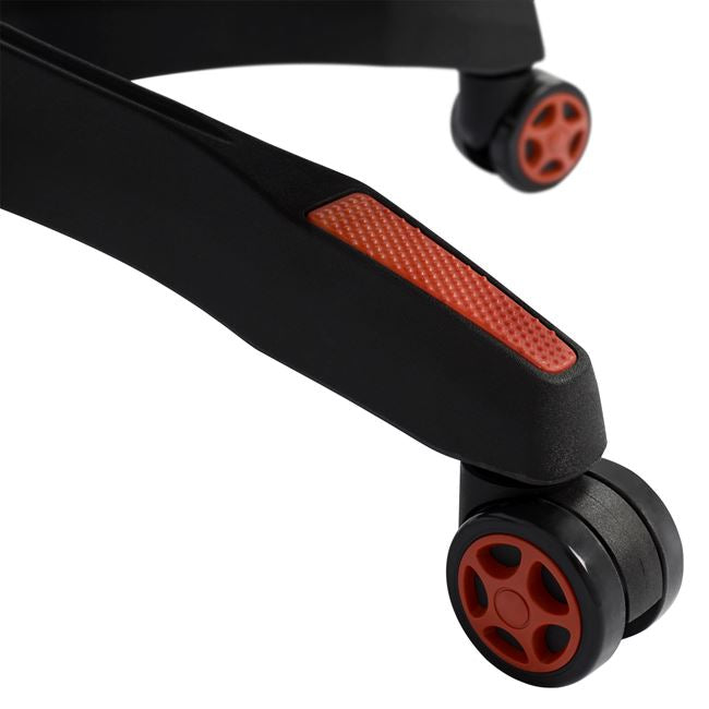 Геймърски офис стол SPEED черен-червен цвят  68 x 71.5 x 134 см