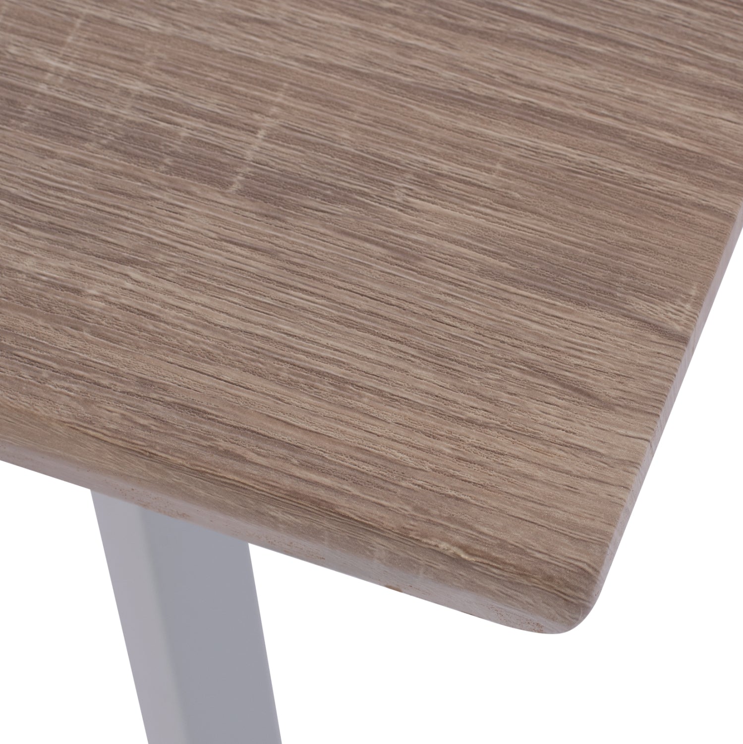 5бр. ofira mdf порен трапезен комплект в sonama--бели столове