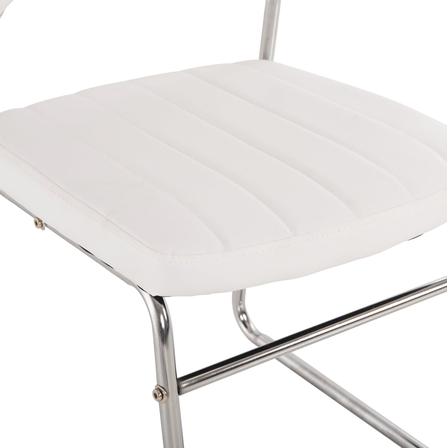 Посетителски стол 1071 - бял