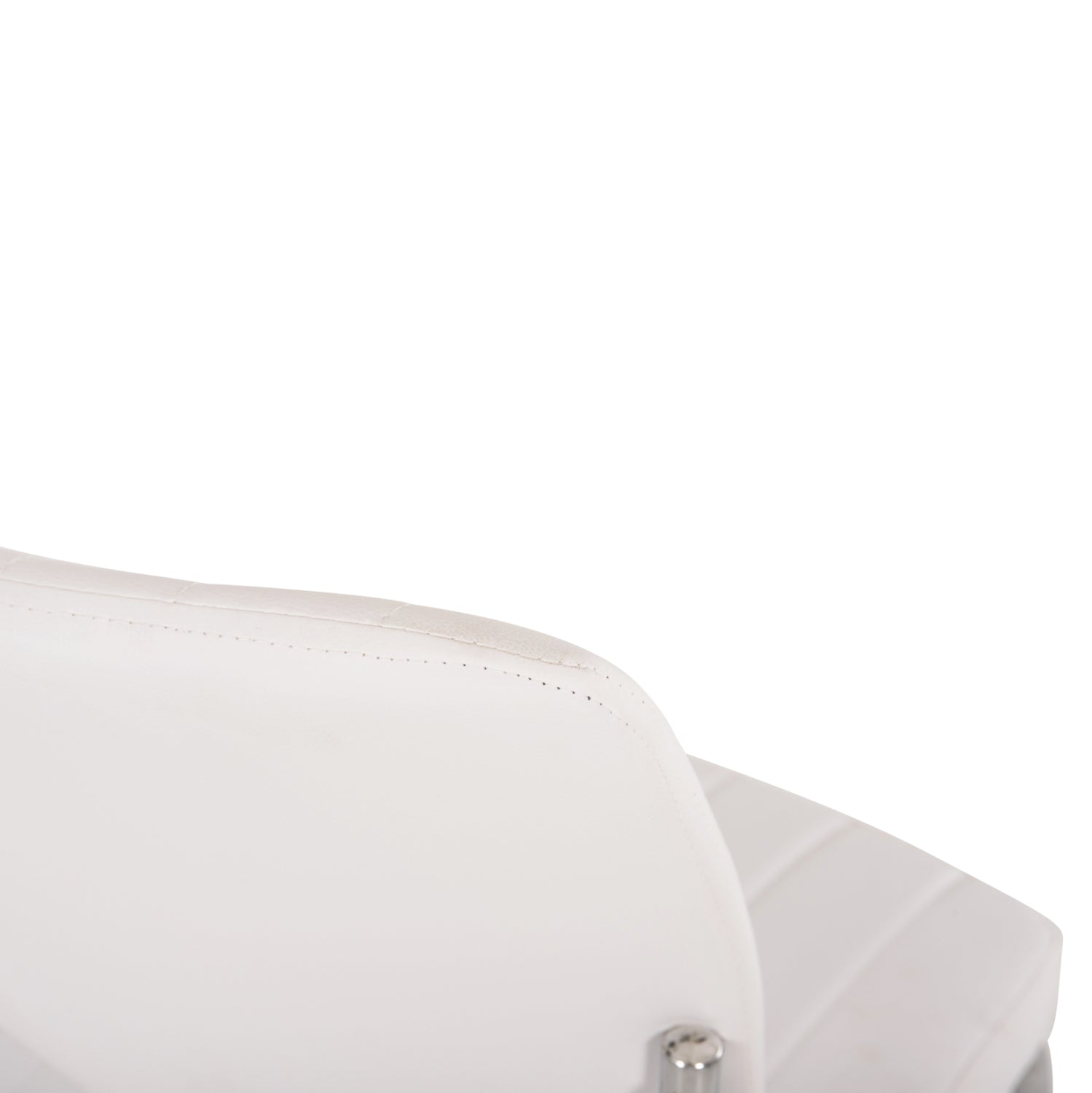 Посетителски стол 1071 - бял