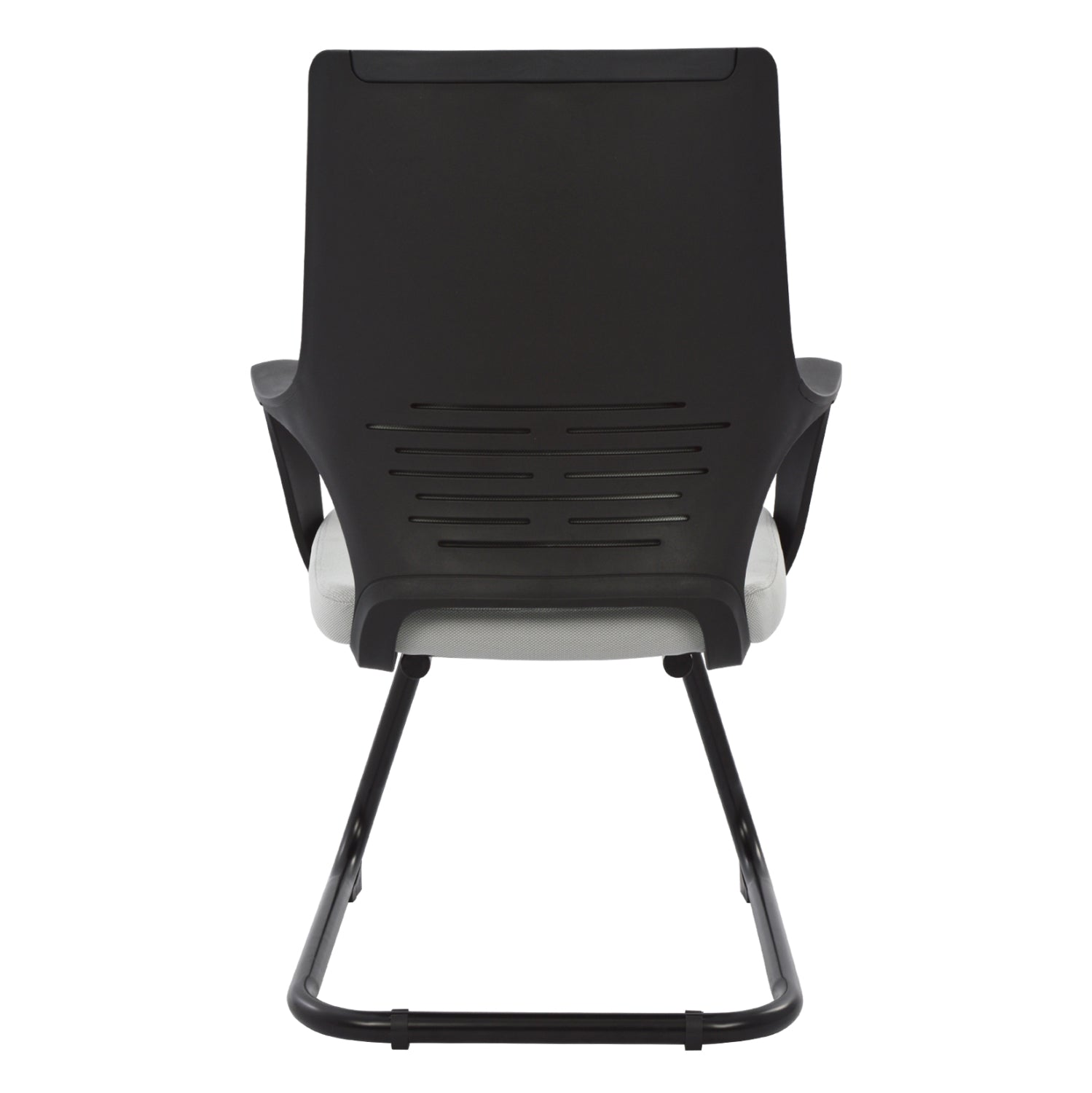 Посетителски стол CENTRIC сив-черен цвят  64x60x94,5см.