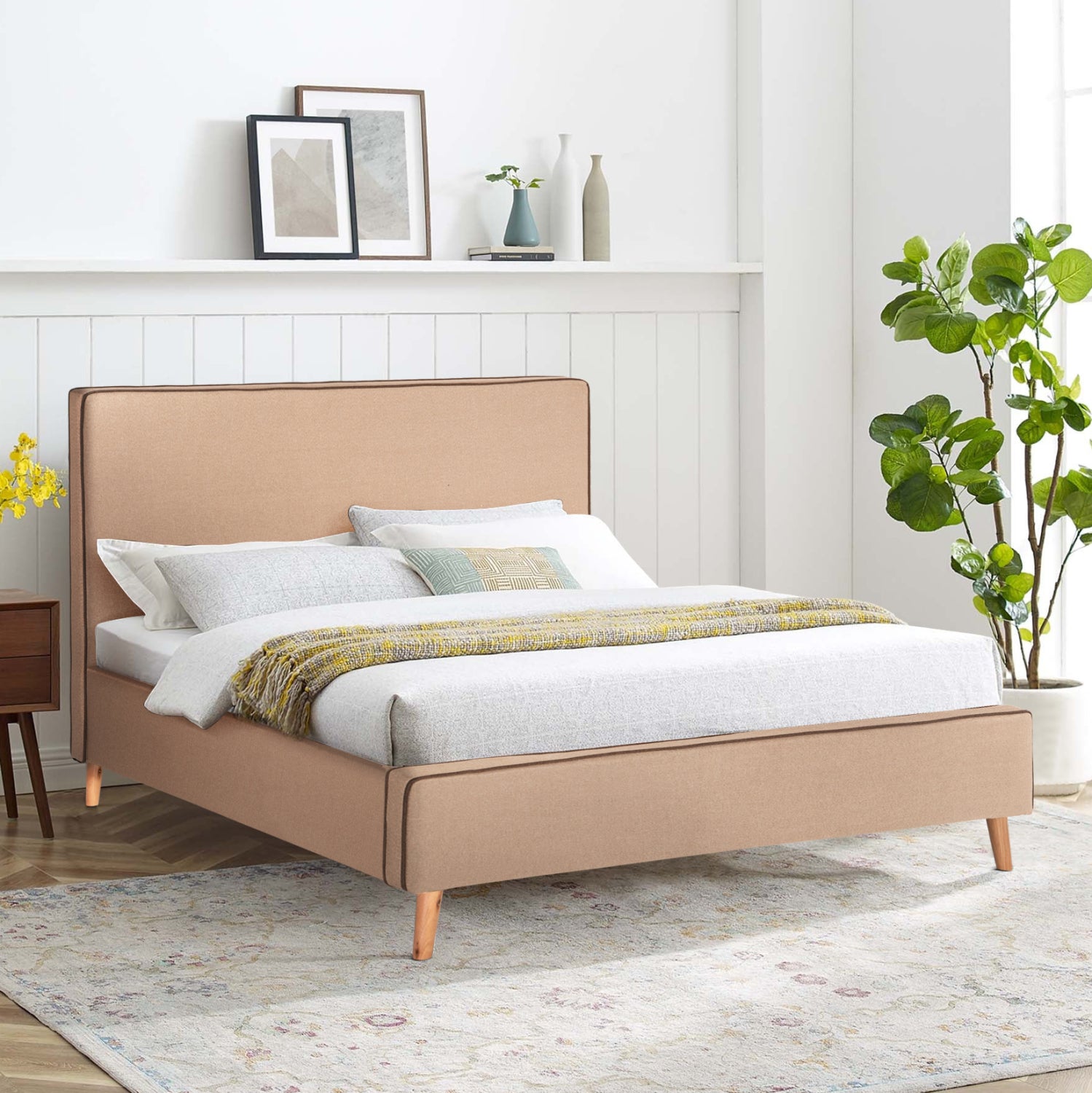 Двойно легло с матрак indra beige плата -- за матрак 160x200см.