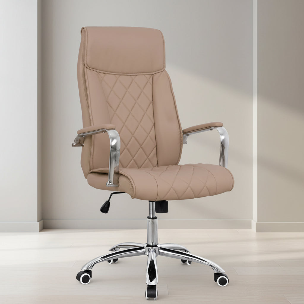 Офис стол SHAILA цвят крем