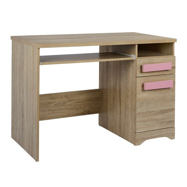 Бюро PLAYROOM  Гърл сонома-розов цвят 110x55x76.5см