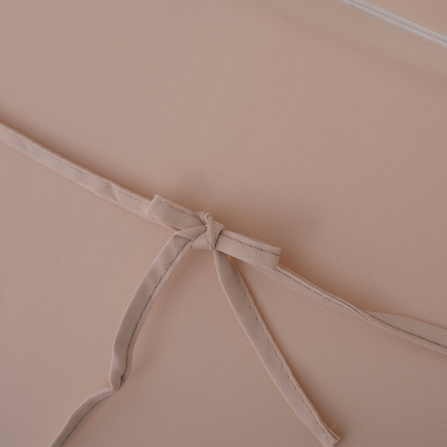 Полиестерна възглавница за шезлонг Сифнос  бежова 192x58x6 см