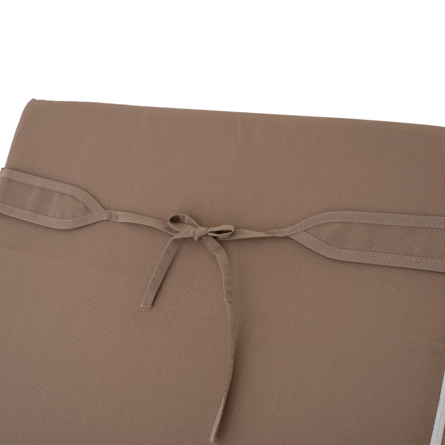 Полиестерна възглавница за шезлонг Сифнос цвят мока 196(117+1+78)x58x6