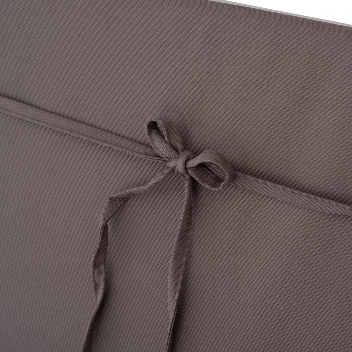 Полиестерна възглавница за шезлонг Сифнос  сива, 192x58x6 см