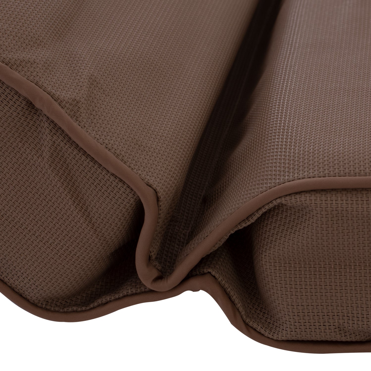 Текстилна възглавница за шезлонг Сифнос 600гр/м2 2x1 цвят мока 194x70x11см