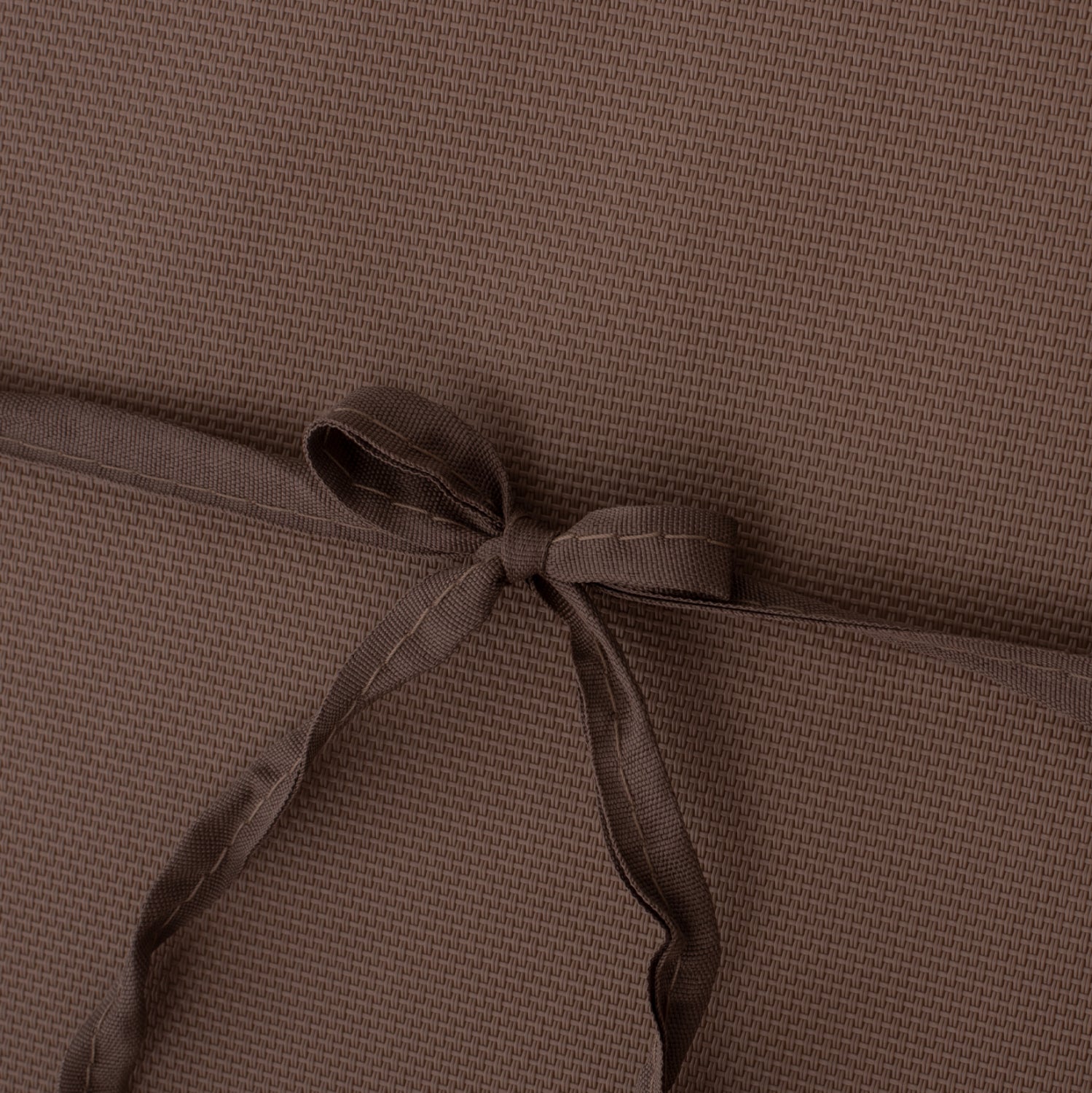 Текстилна възглавница за шезлонг Сифнос 600гр/м2 2x1 цвят мока 194x70x11см