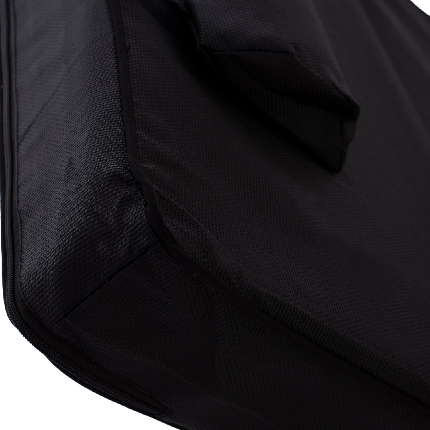 Шалте за шезлонг Сифнос черен цвят 194x70x11-см