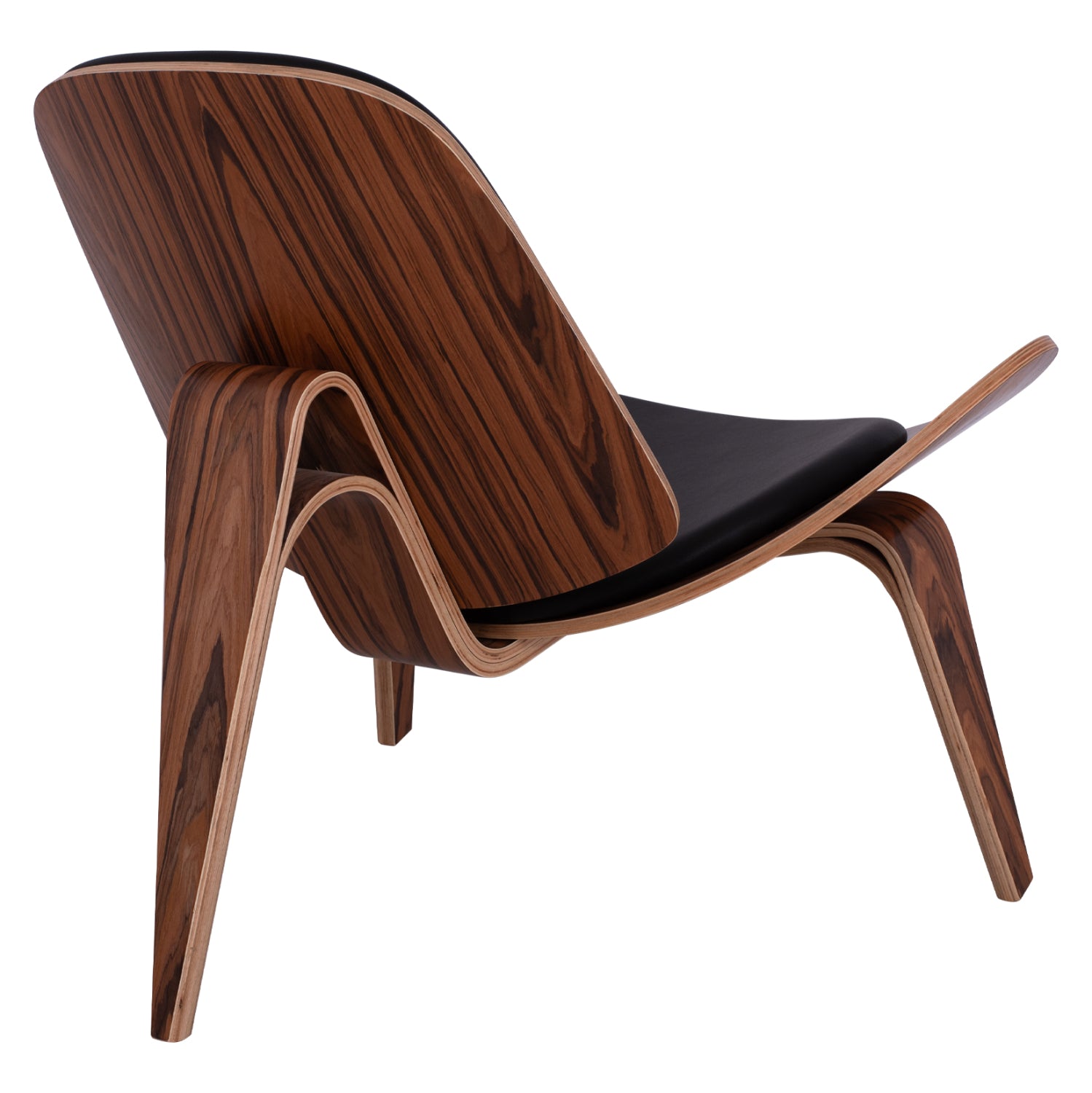 Кресло Супериор Плюс-череша с черна еко кожа 89x83x76