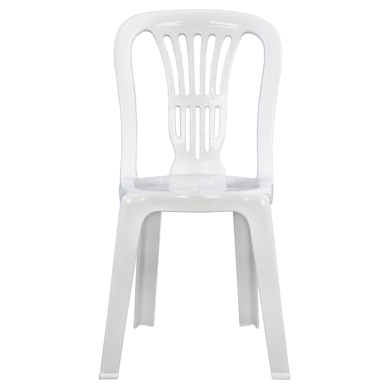 Пластмасов стол Биен бял  44x50x87 см