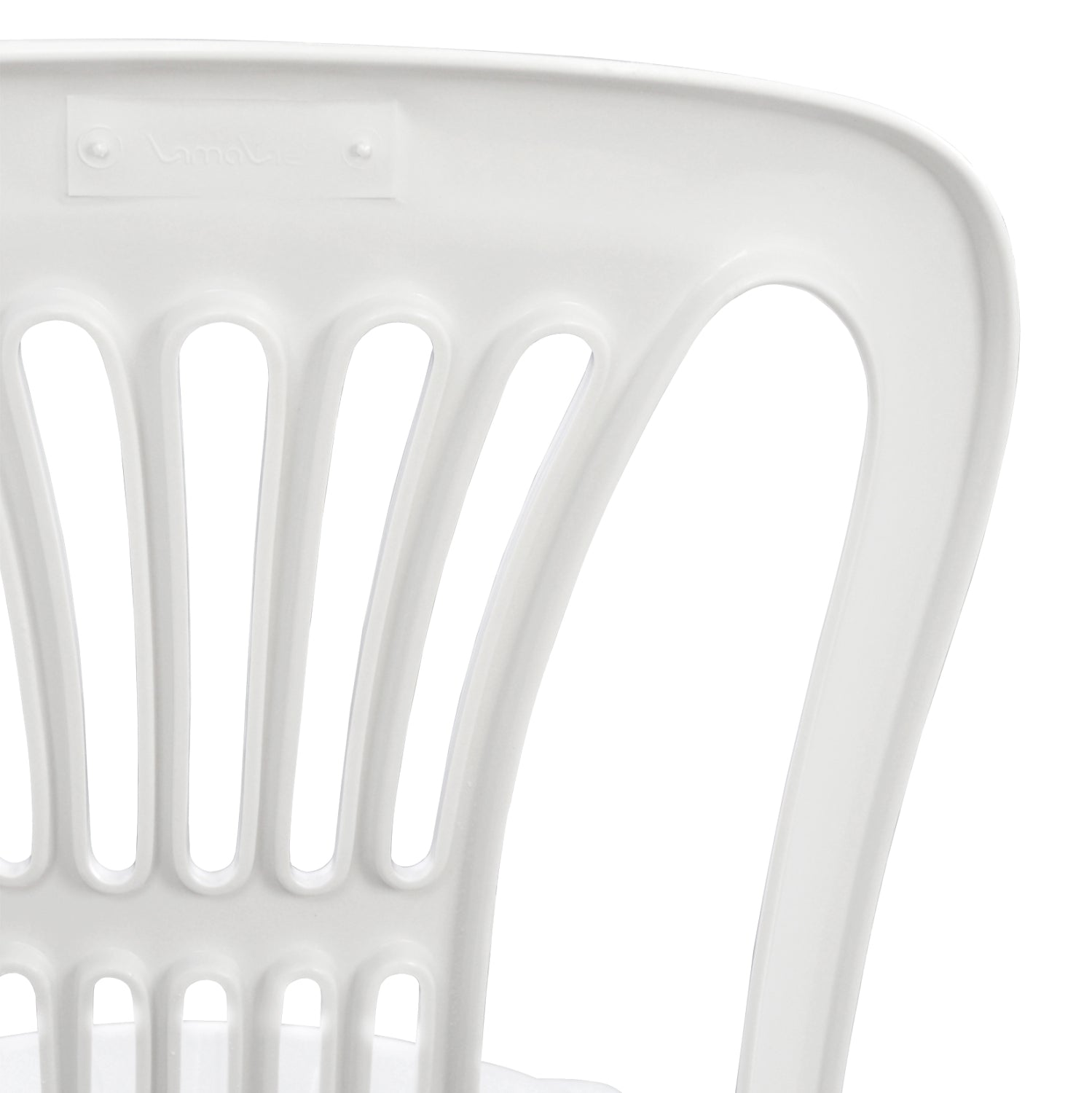 Пластмасов стол Биен бял  44x50x87 см