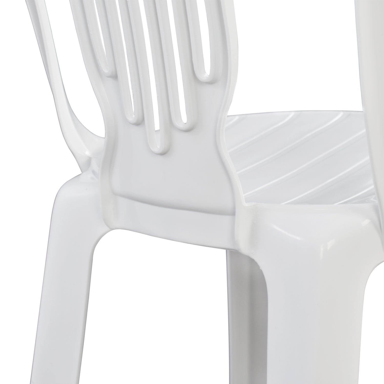 Пластмасов стол Биен бял  44x50x87 см