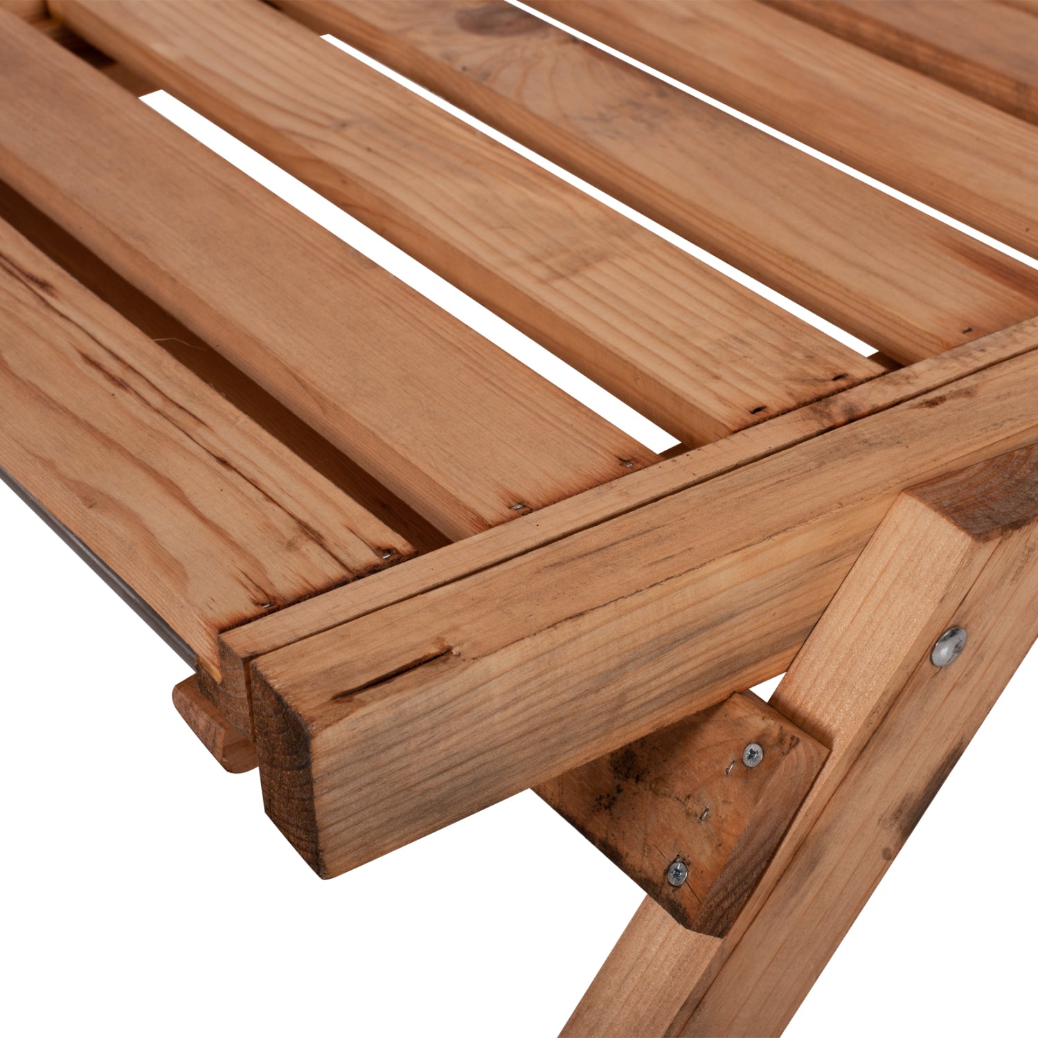 Шезлонг Джули натурал 72x196x29-84cm