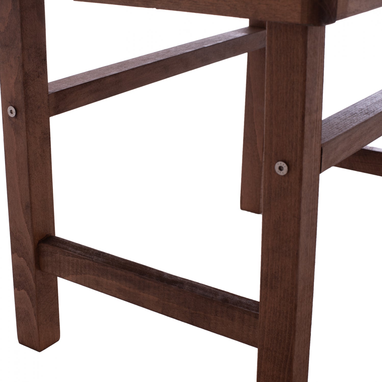 Професионален маса за шезлонг  KOLI орехов цвят  60x40x45в см