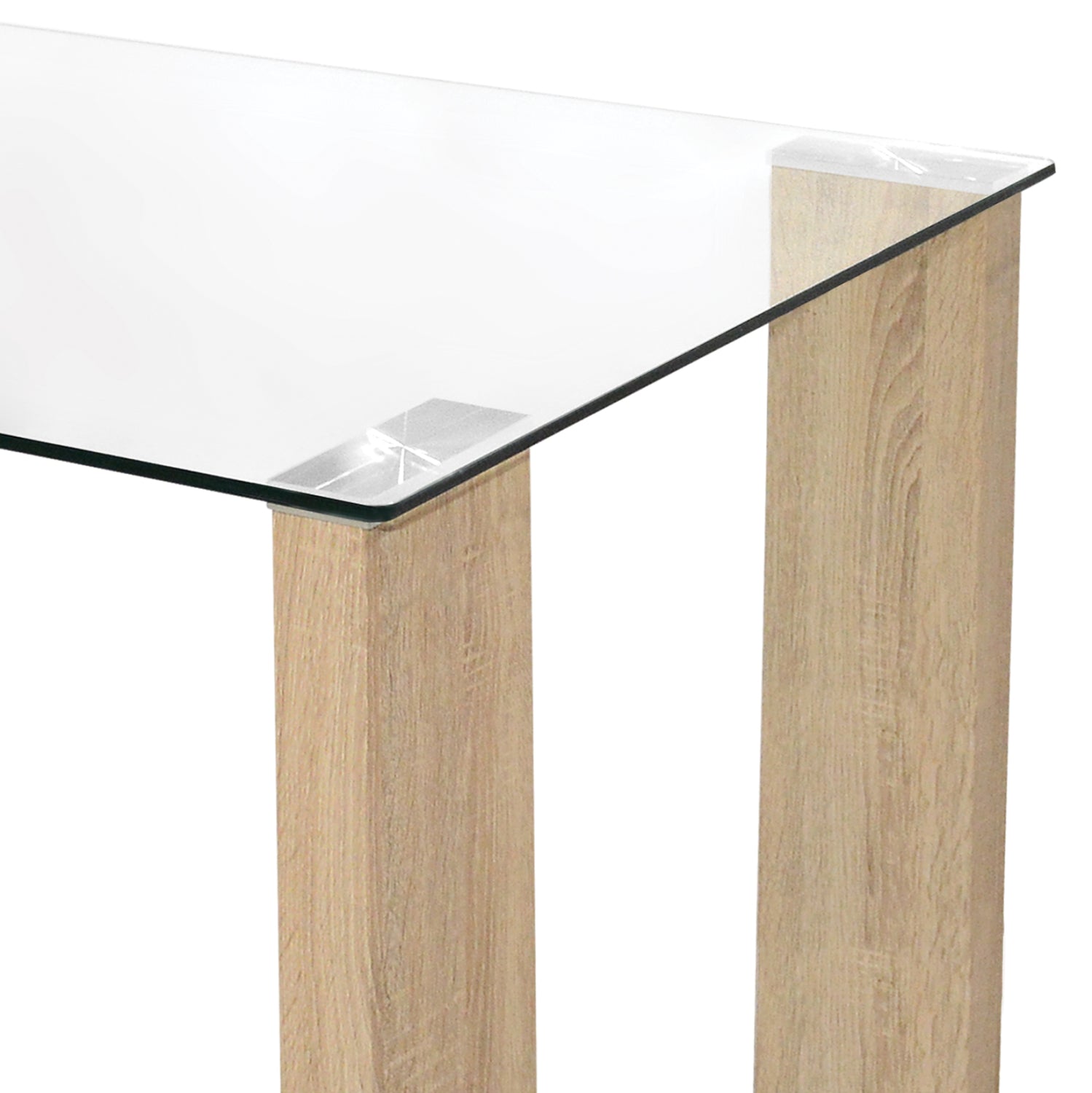 Трапезен комплект лейдицвят кафяв-натурал