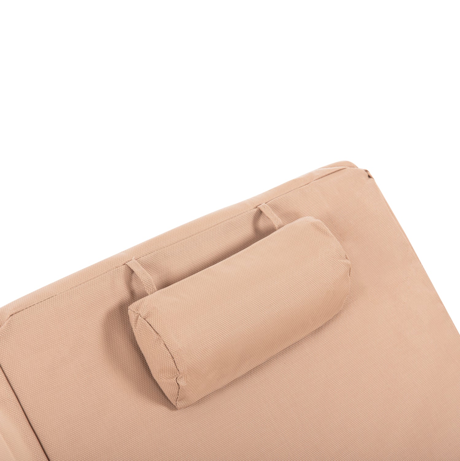 Възглавница за шезлонг Сифнос текстил 200(120+80)х70х20см мока цвят