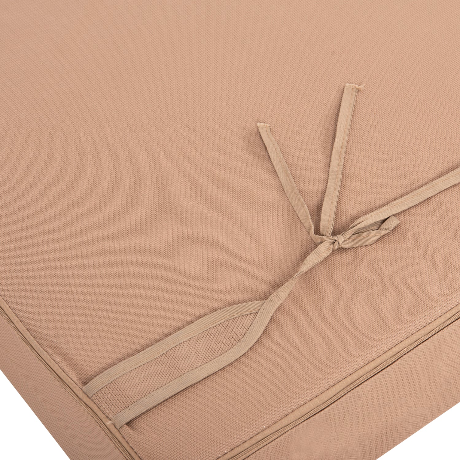 Възглавница за шезлонг Сифнос текстил 200(120+80)х70х20см мока цвят