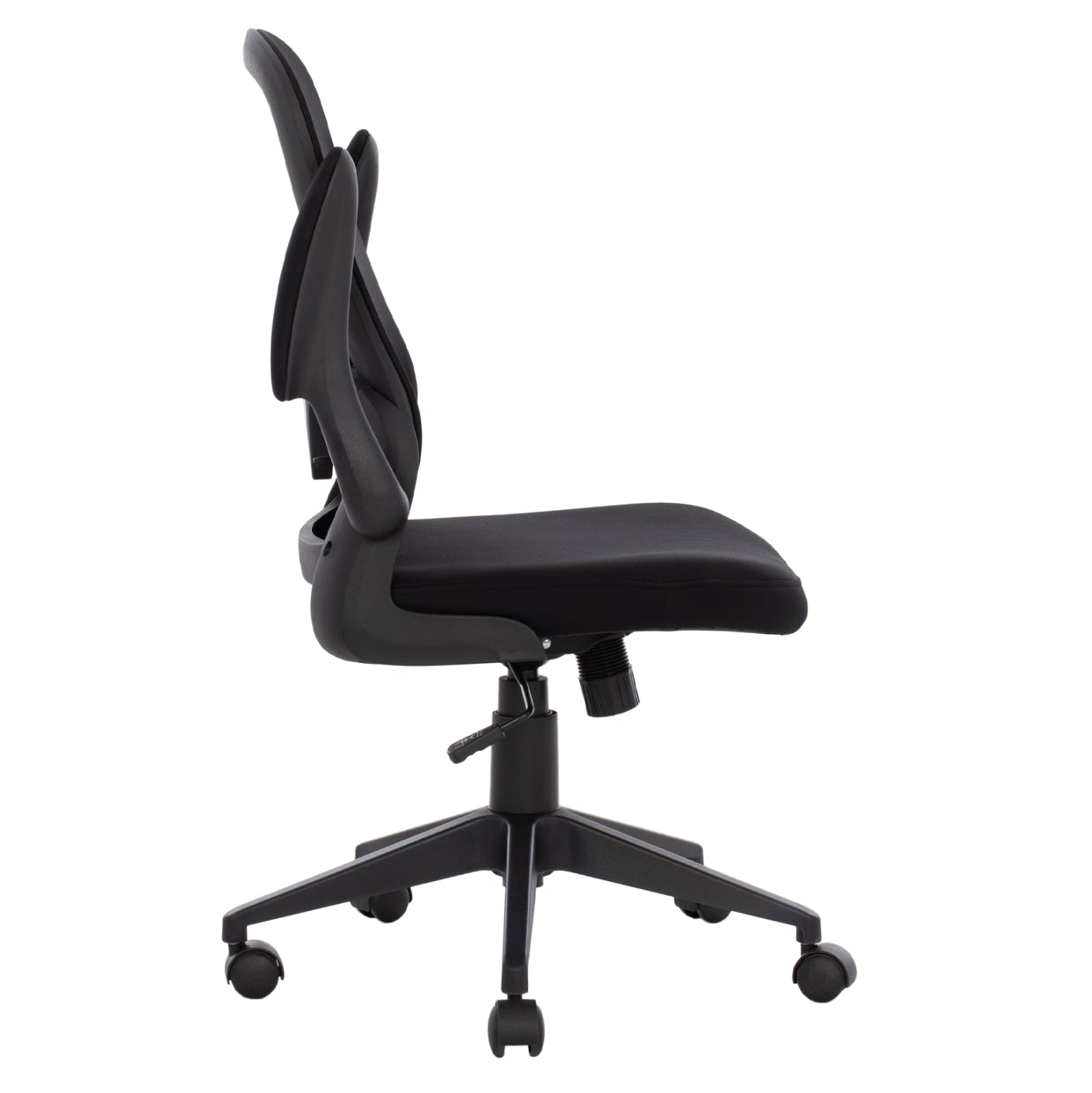 Офис стол Карлос черен цвят  60x56x105см