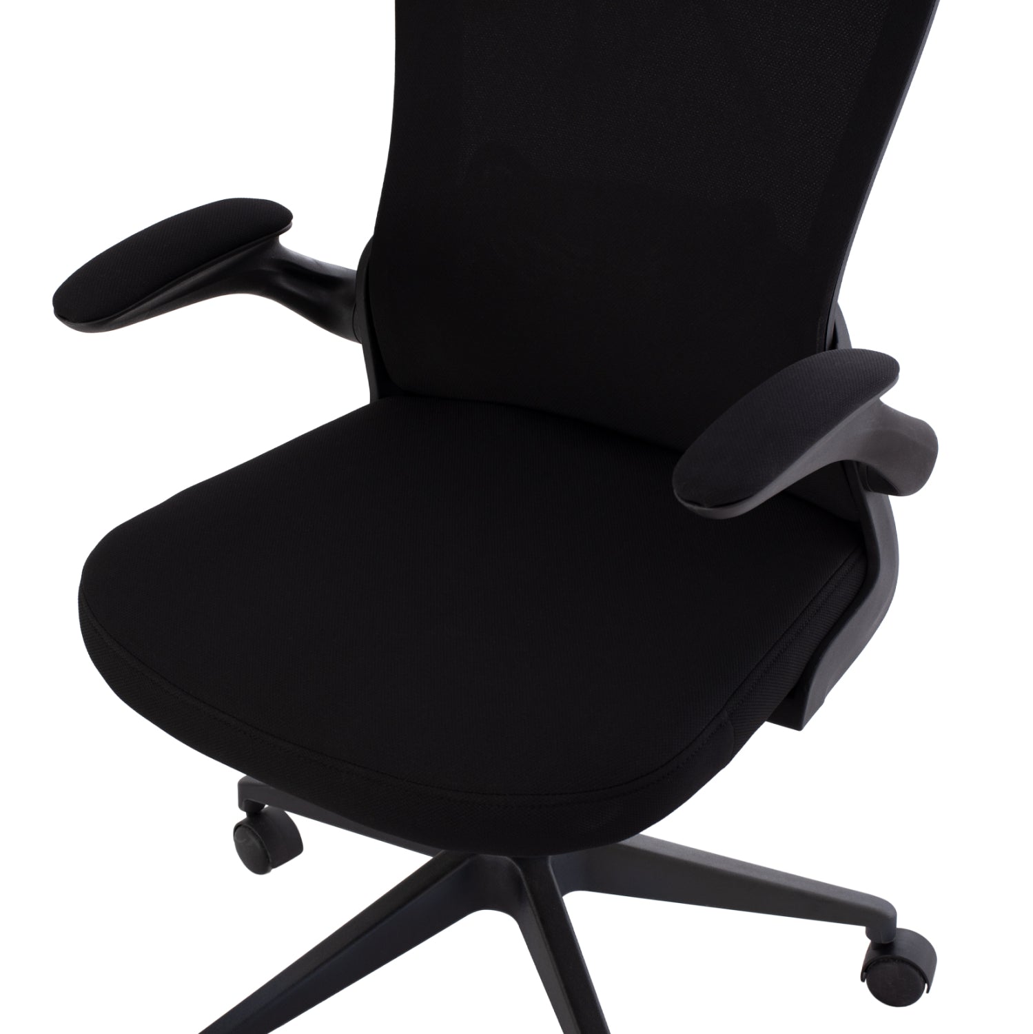 Офис стол Карлос черен цвят  60x56x105см