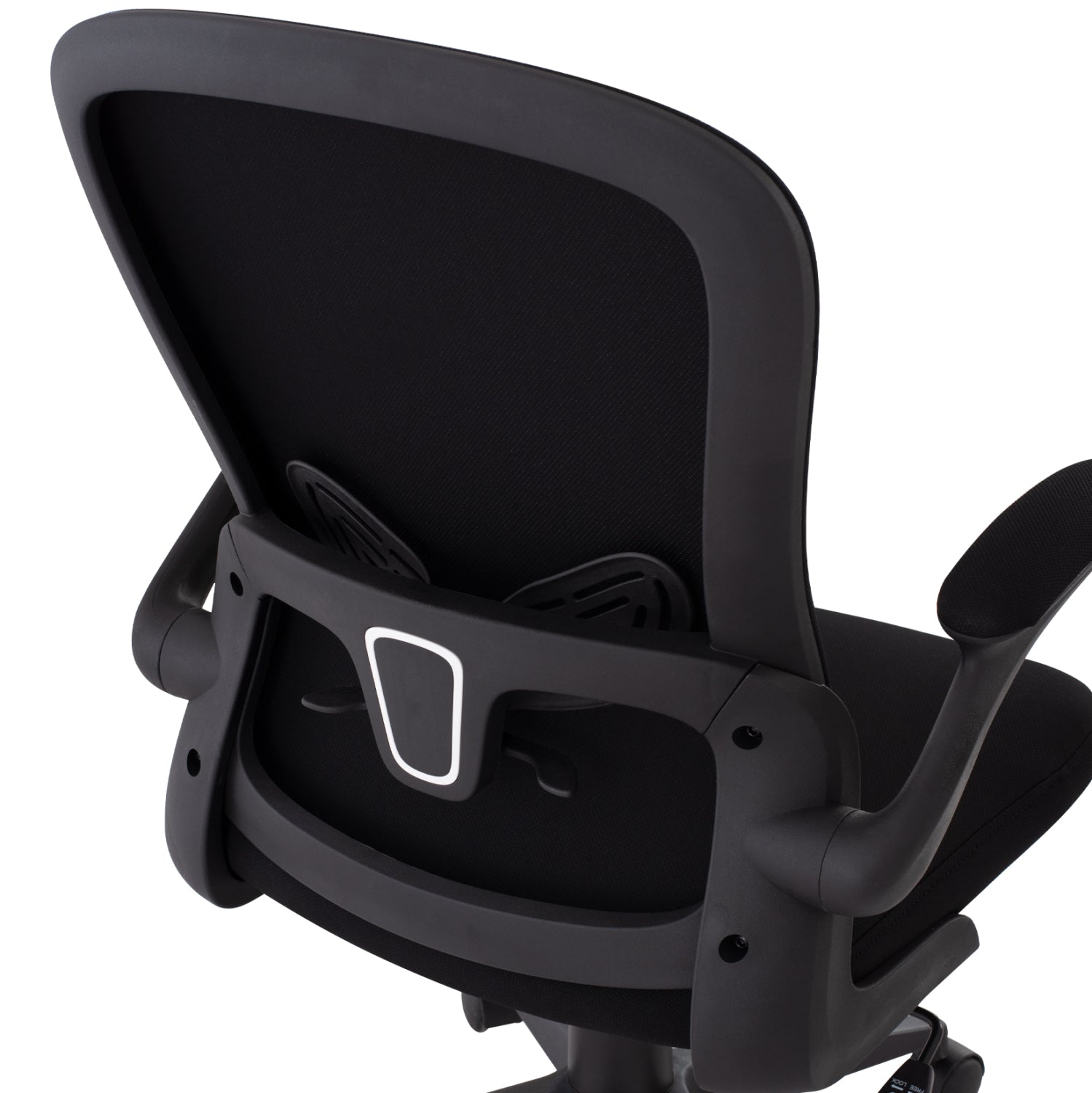 Офис стол Карлос черен цвят  60x56x105см