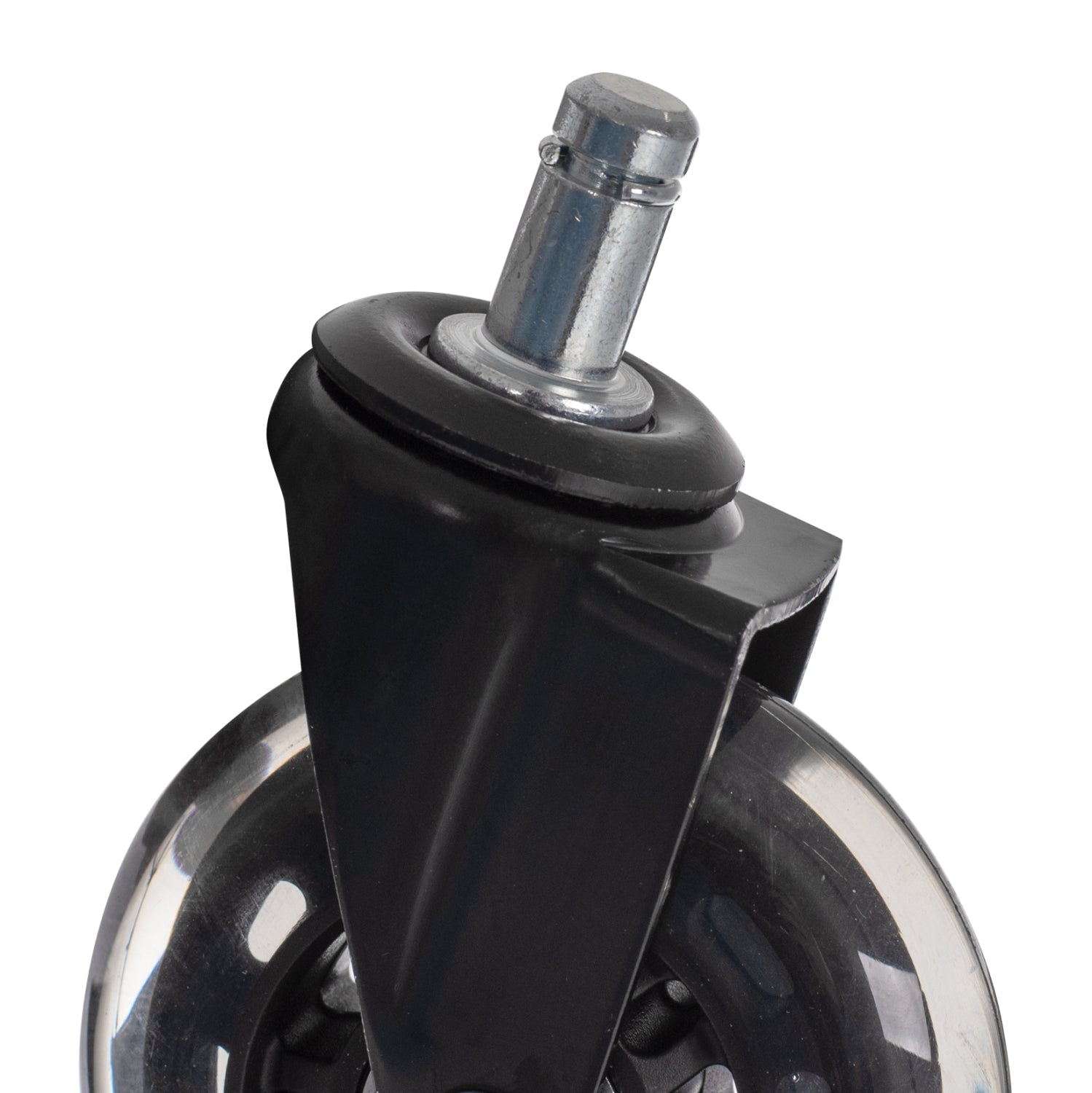 Резервен комплект от 5 бр. колелца за офис стол от еластичен полиуретан