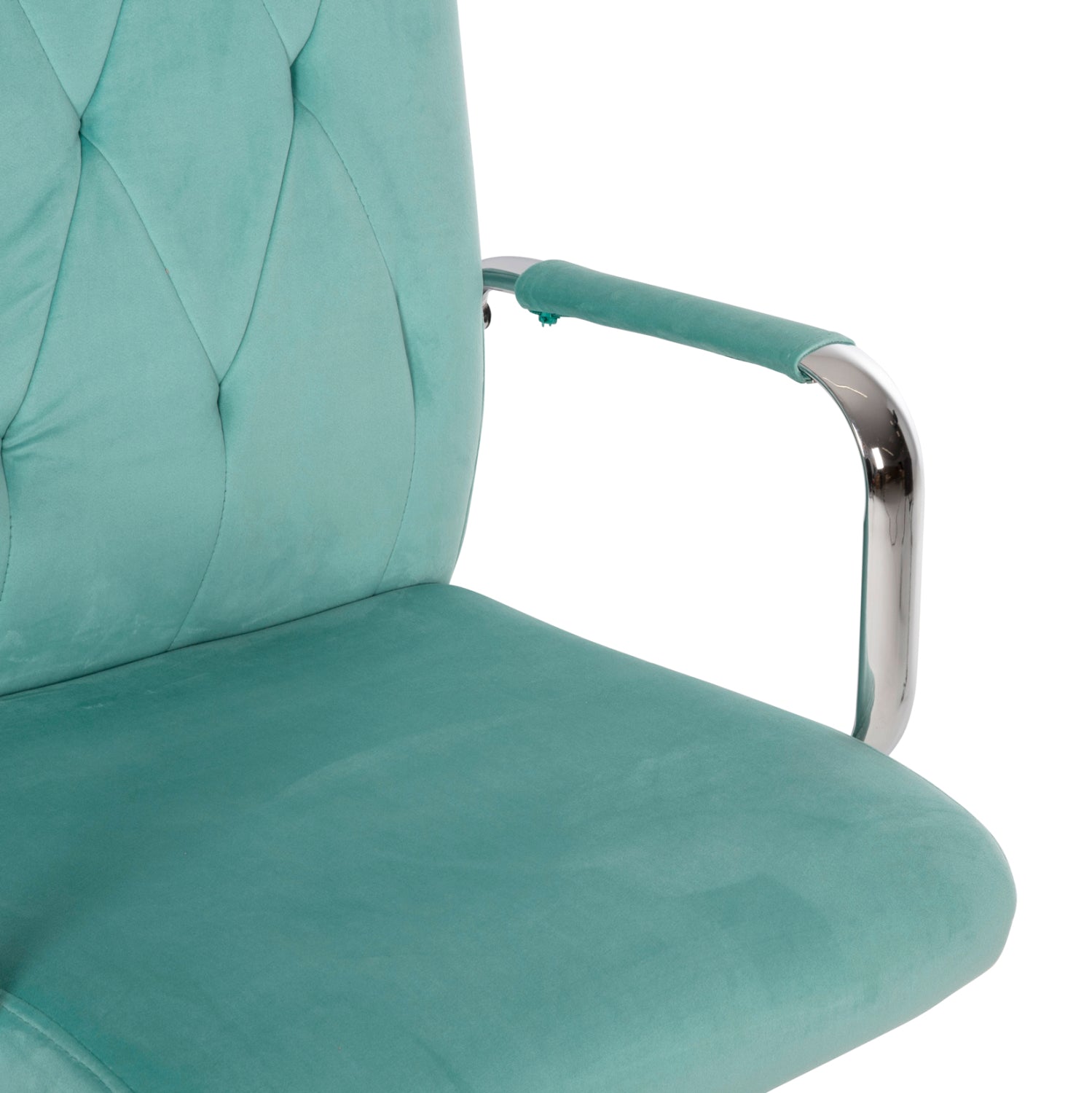 Офис стол JOSEF цвят мента  58x61x105-113см