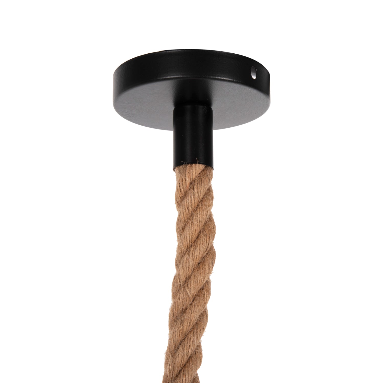 Таванско осветление въже и бананови влакна ф100x205cm.