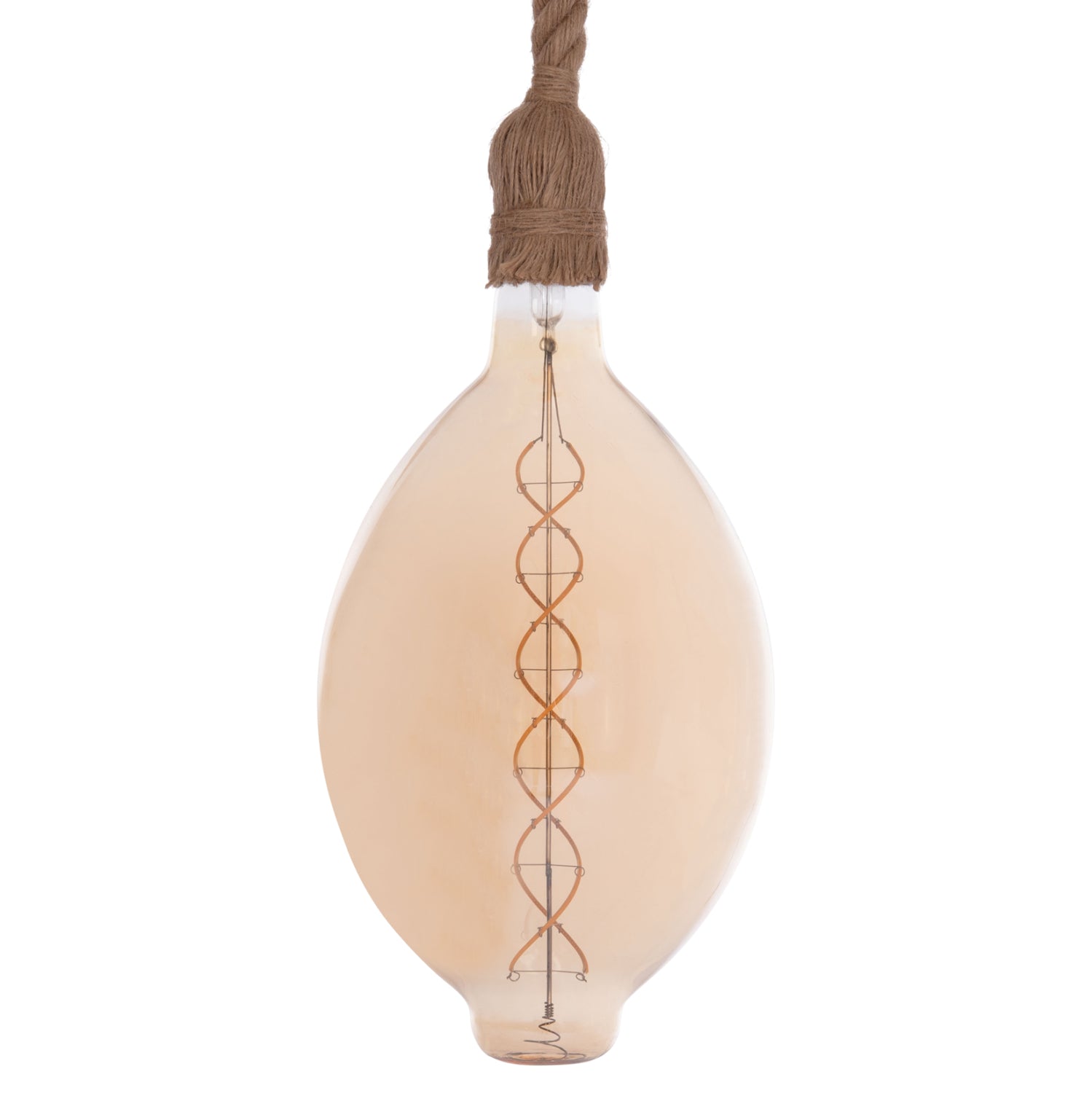 Таванна лампа 11927 въже естествен цвят - крушка e27