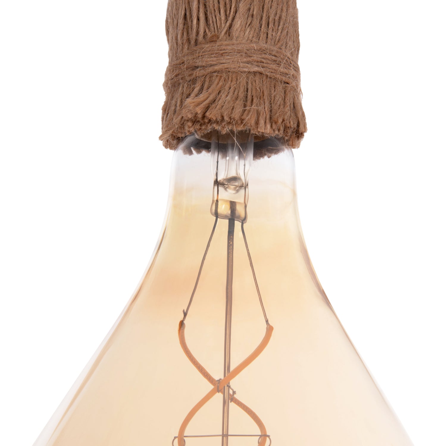 Таванна лампа 11928 въже естествен цвят -крушка e27