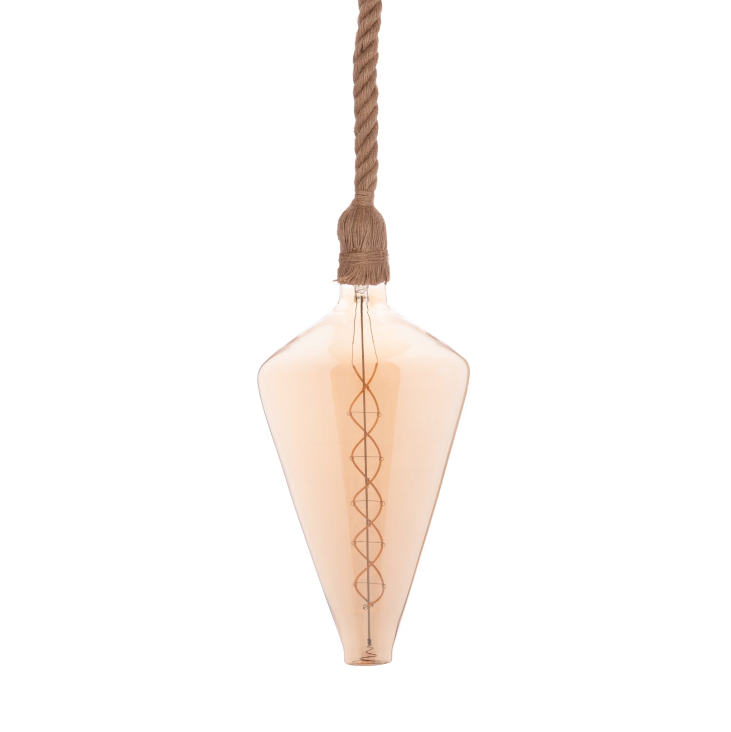 Таванна лампа 11930 въже естествен цвят Е27