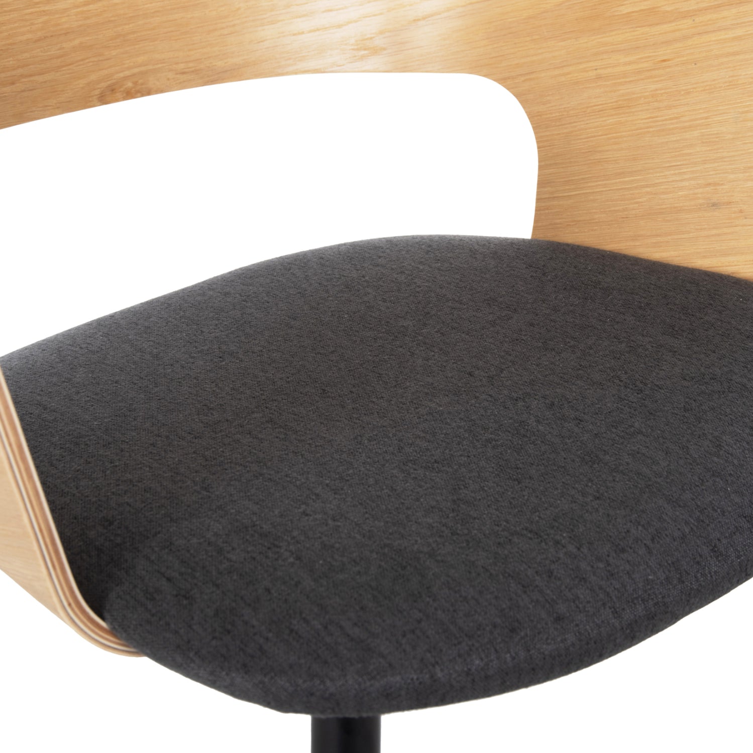 Вътрешен трапезарен комплект стая 5бр денти маса и 4 столова velp (дъб-сив)