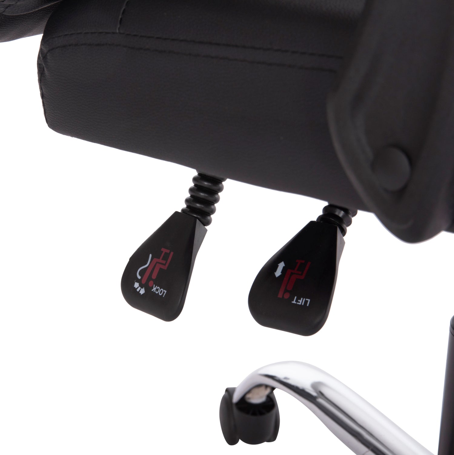 Офис стол LAGOM  черен /метална основа  63x51x115cm