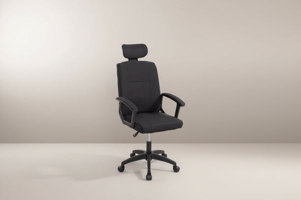 Офис стол NIMBLE черен цвят 59x64x122см