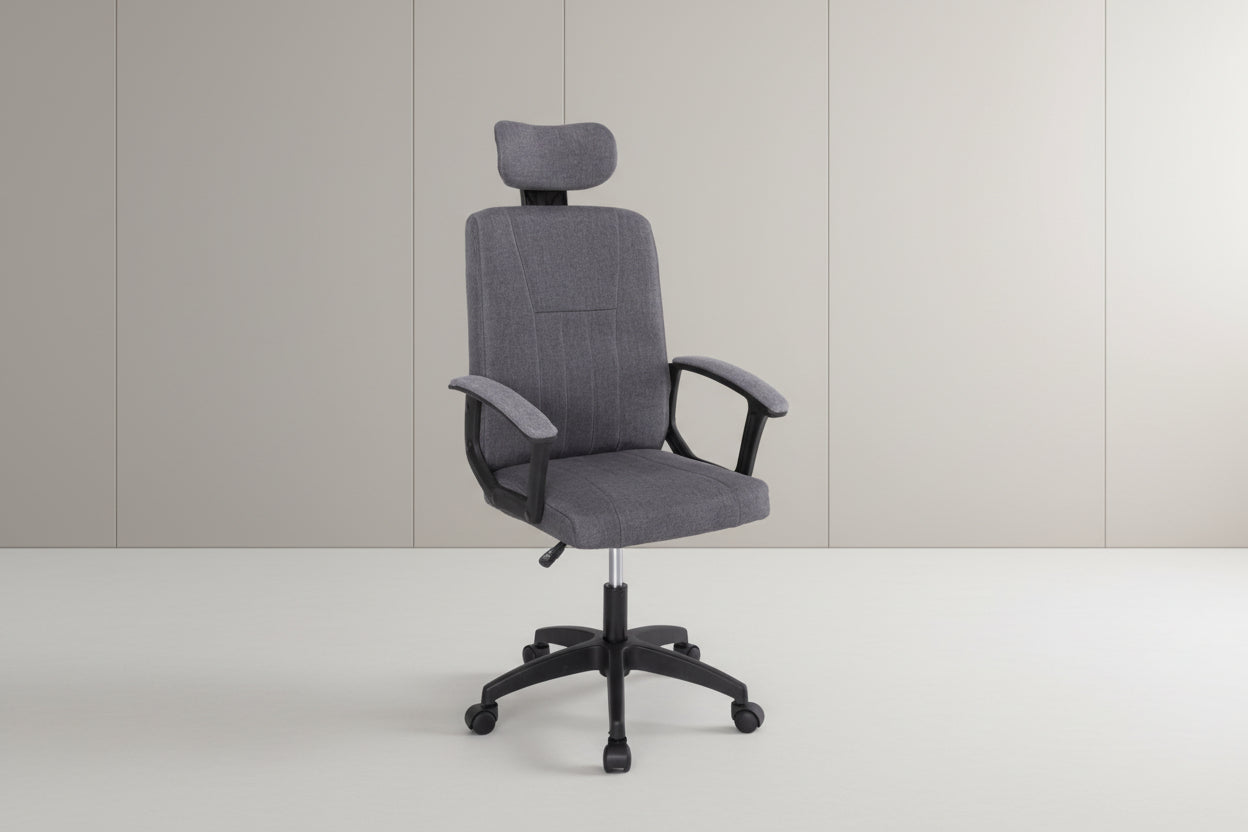 Офис стол  NIMBLE сив цвят 59x64x122см