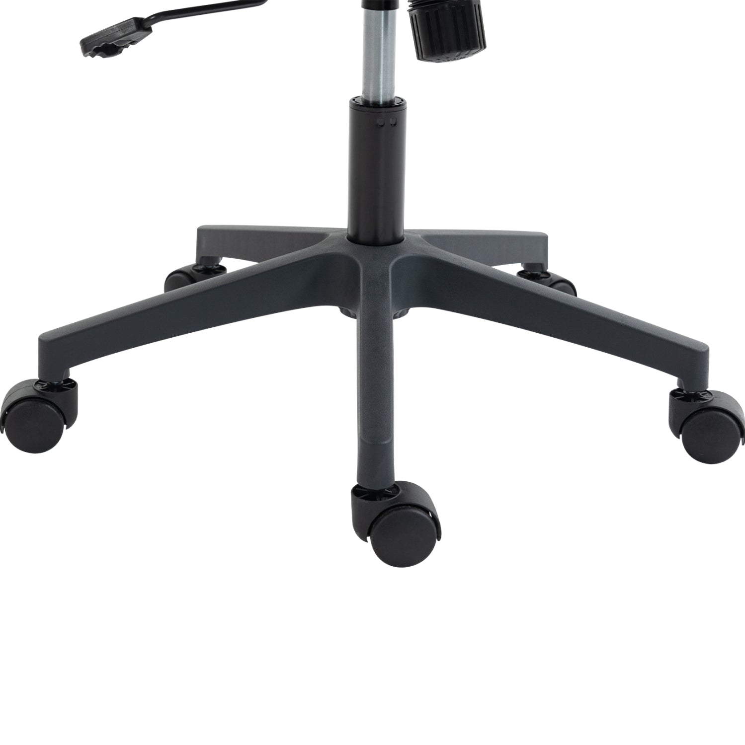 Офис стол KESI черен мрежестен плат и pp 52x50x122hсм.