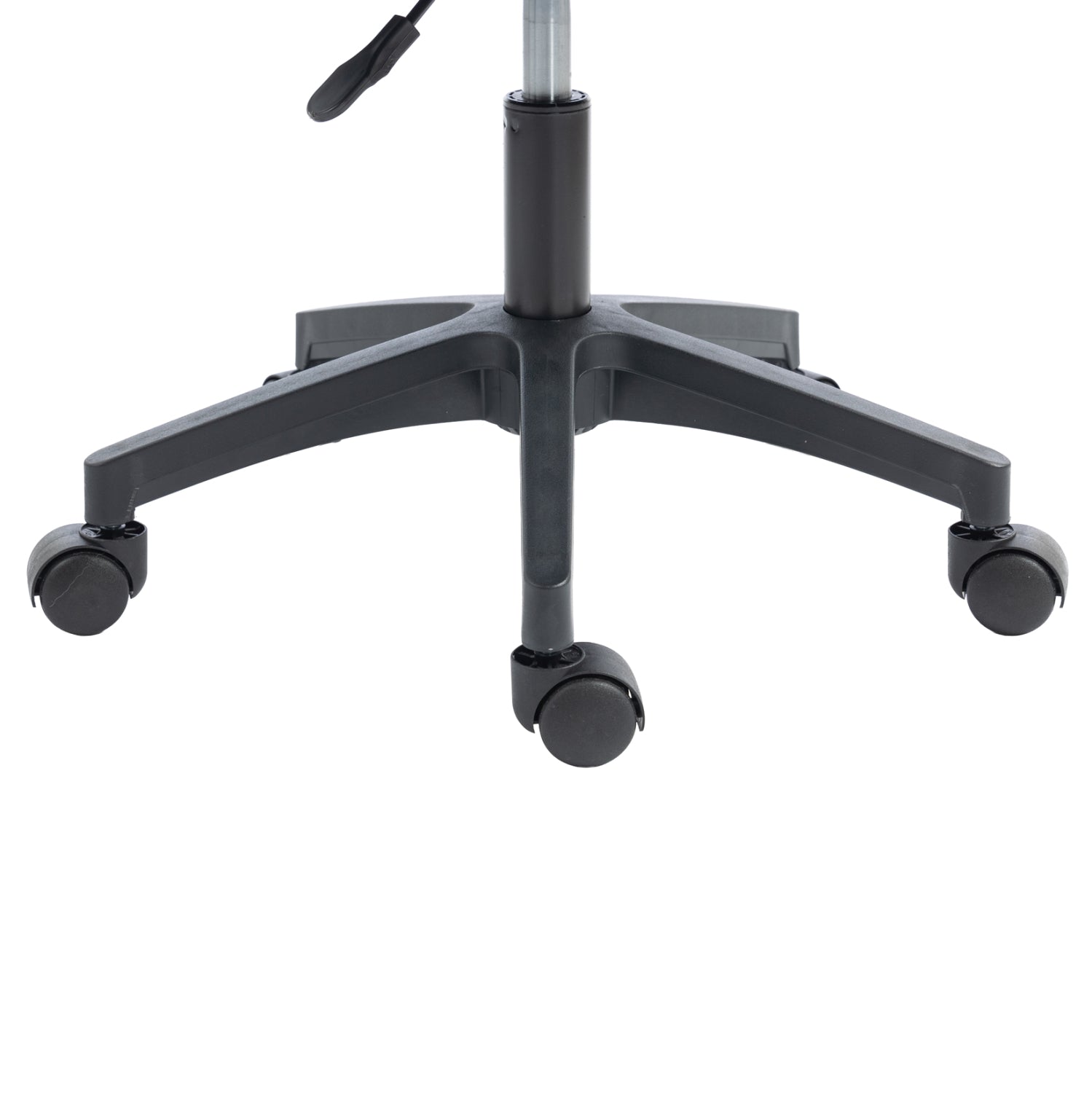 Офис стол  ZENITH  pp & mesh в черно 60x60x92-100см
