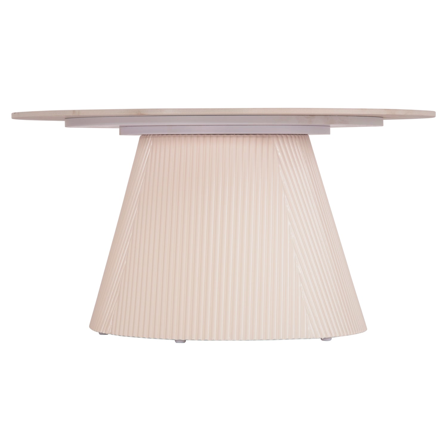 Холна маса  DUNCAN  кремав цвят Φ80x41см