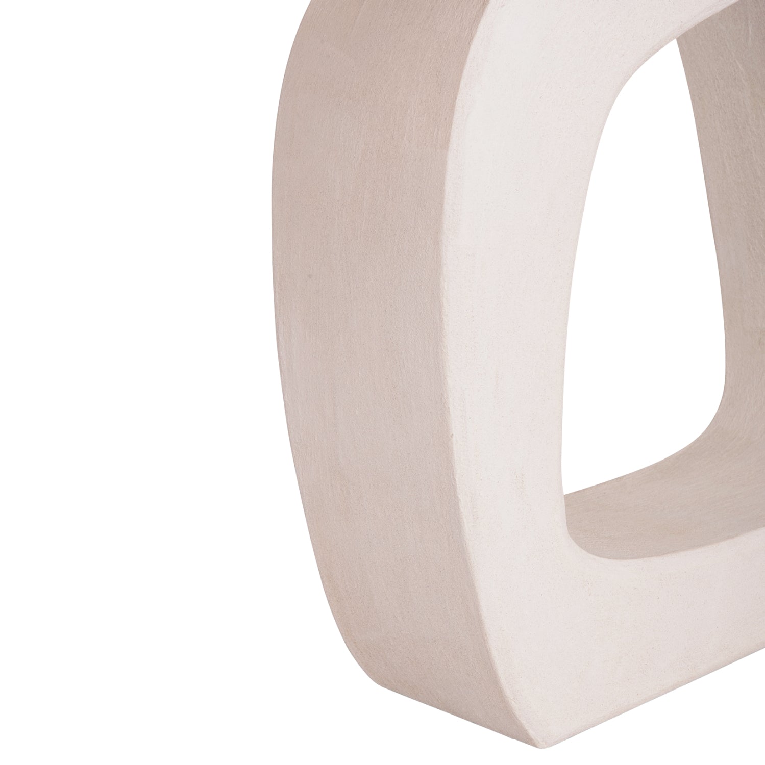 Конзолна серия SANTORINI плот за маса от ела - mdf основа в  бял цвят 120x38x83см.