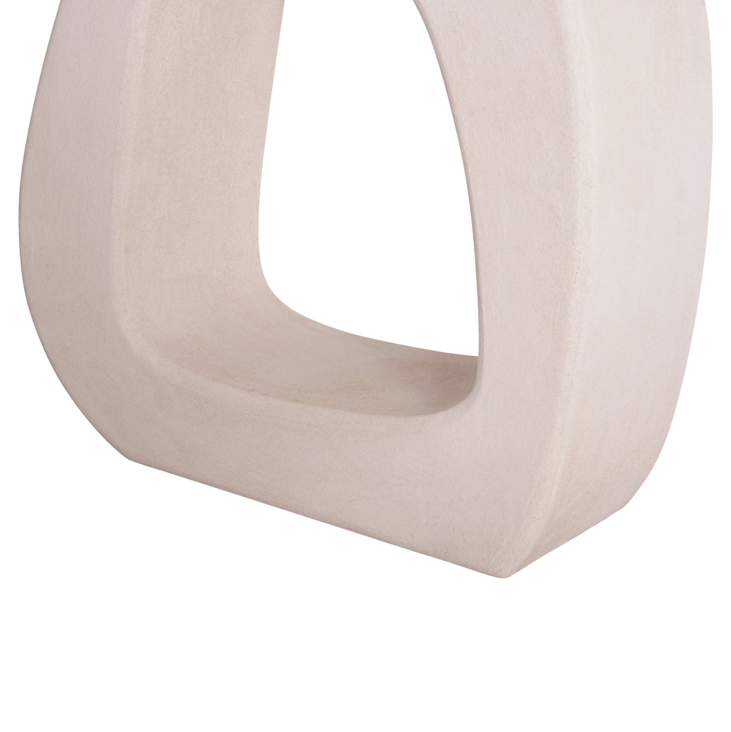 Конзолна серия SANTORINI плот за маса от ела - mdf основа в  бял цвят 120x38x83см.