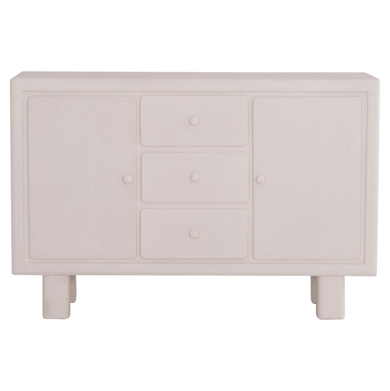 Бюфет Санторини бял цвят 120x38x80