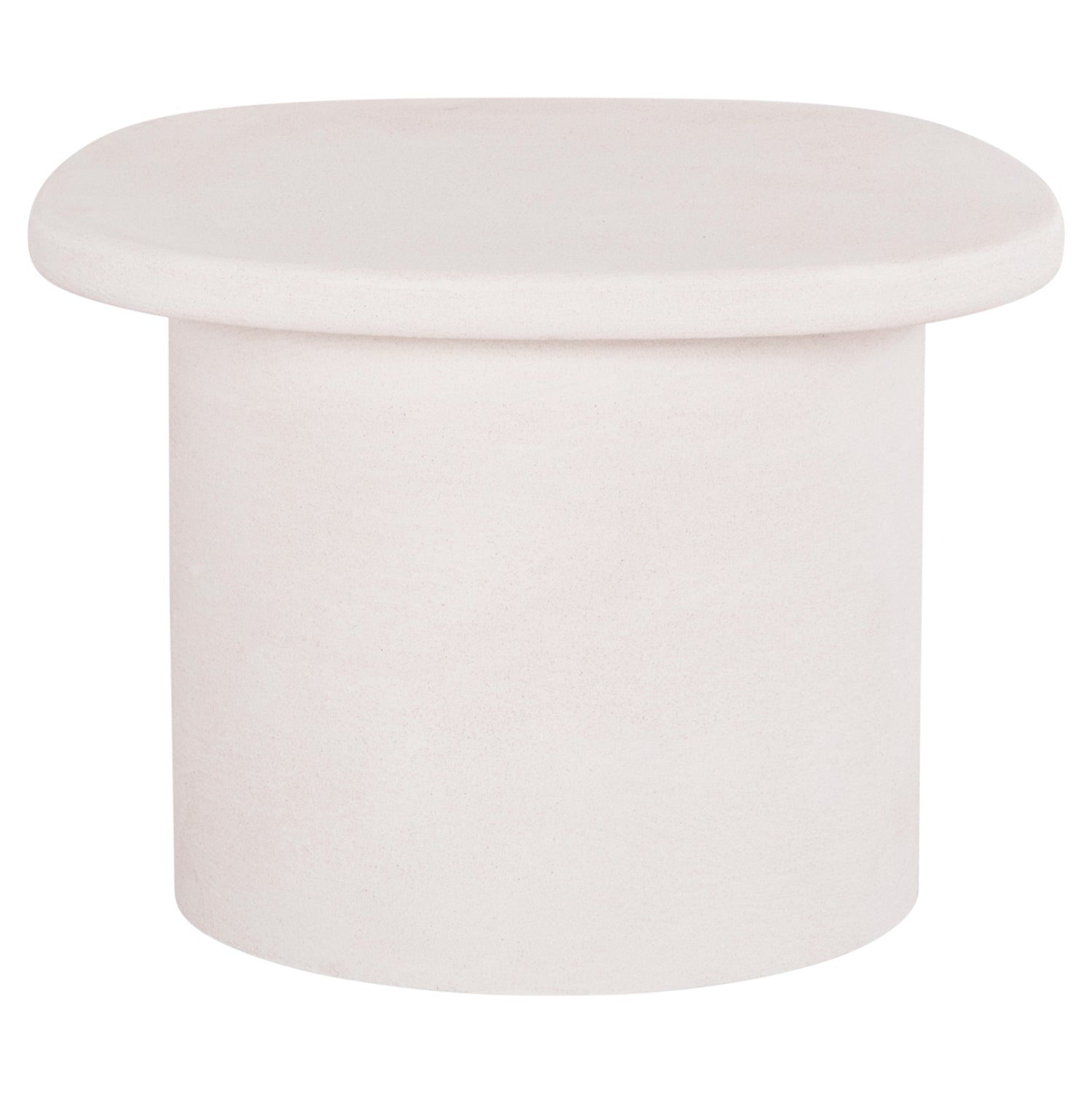 Холна маса Санторини бял цвят 54x54.5x40см