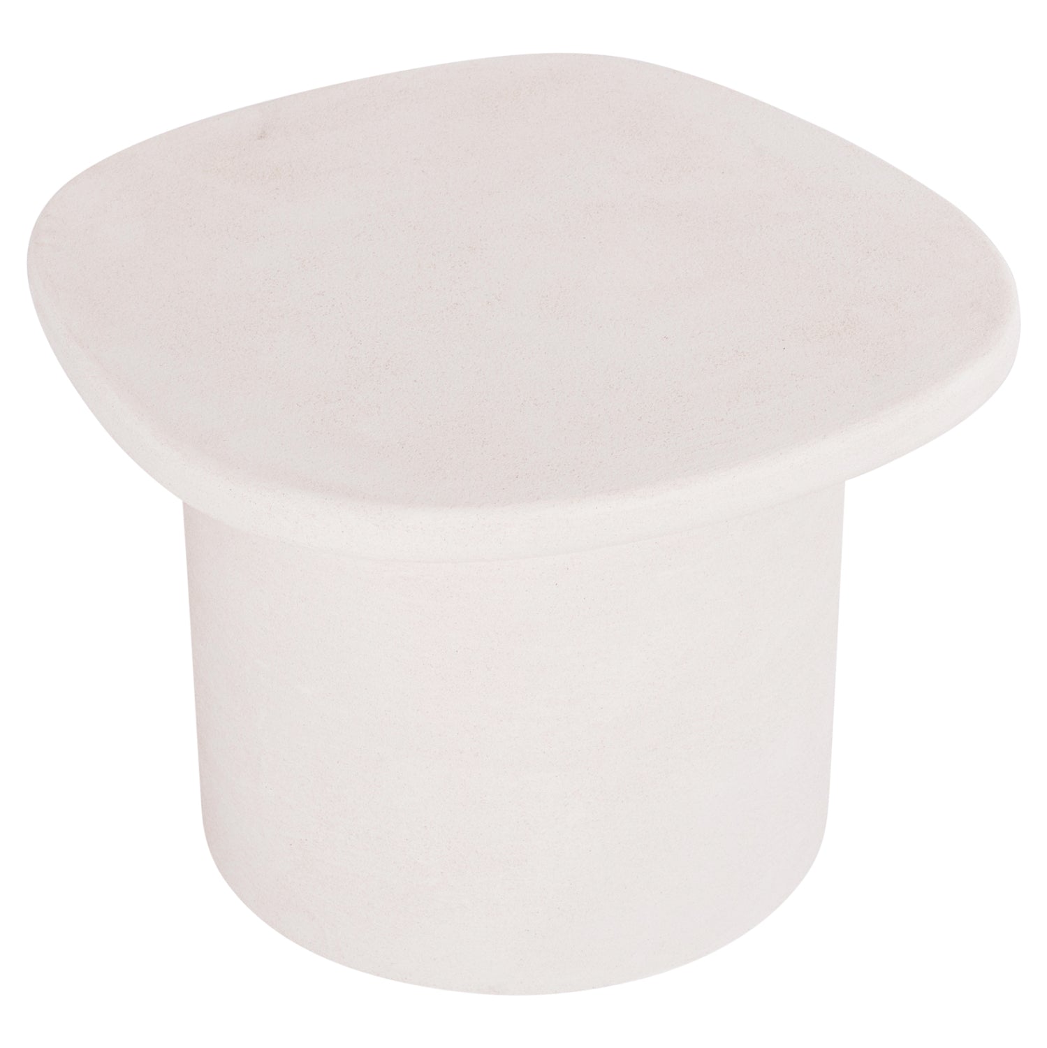 Холна маса Санторини бял цвят 54x54.5x40см