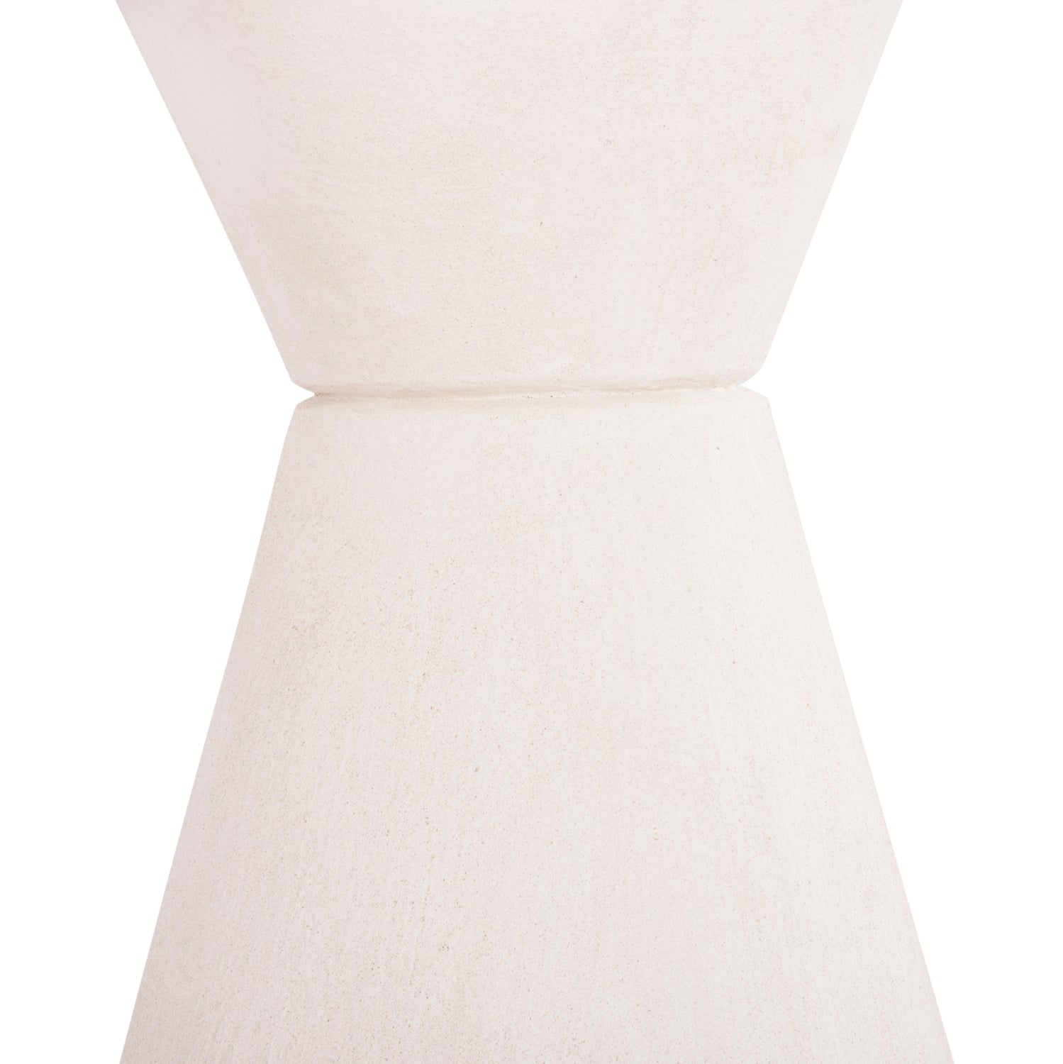 Маса Санторини бял цвят Φ77x76