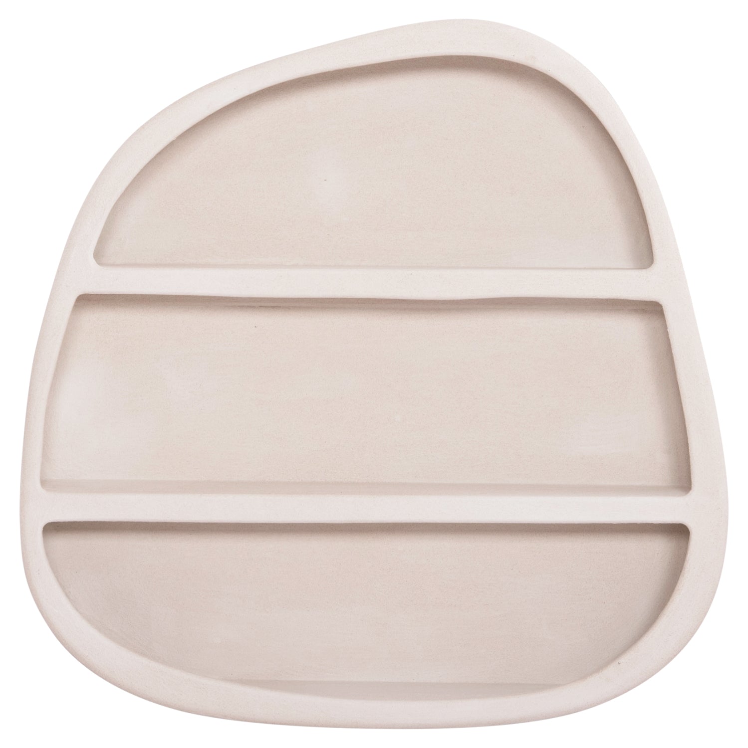 Етажерка Санторини бял цвят  95x18x100