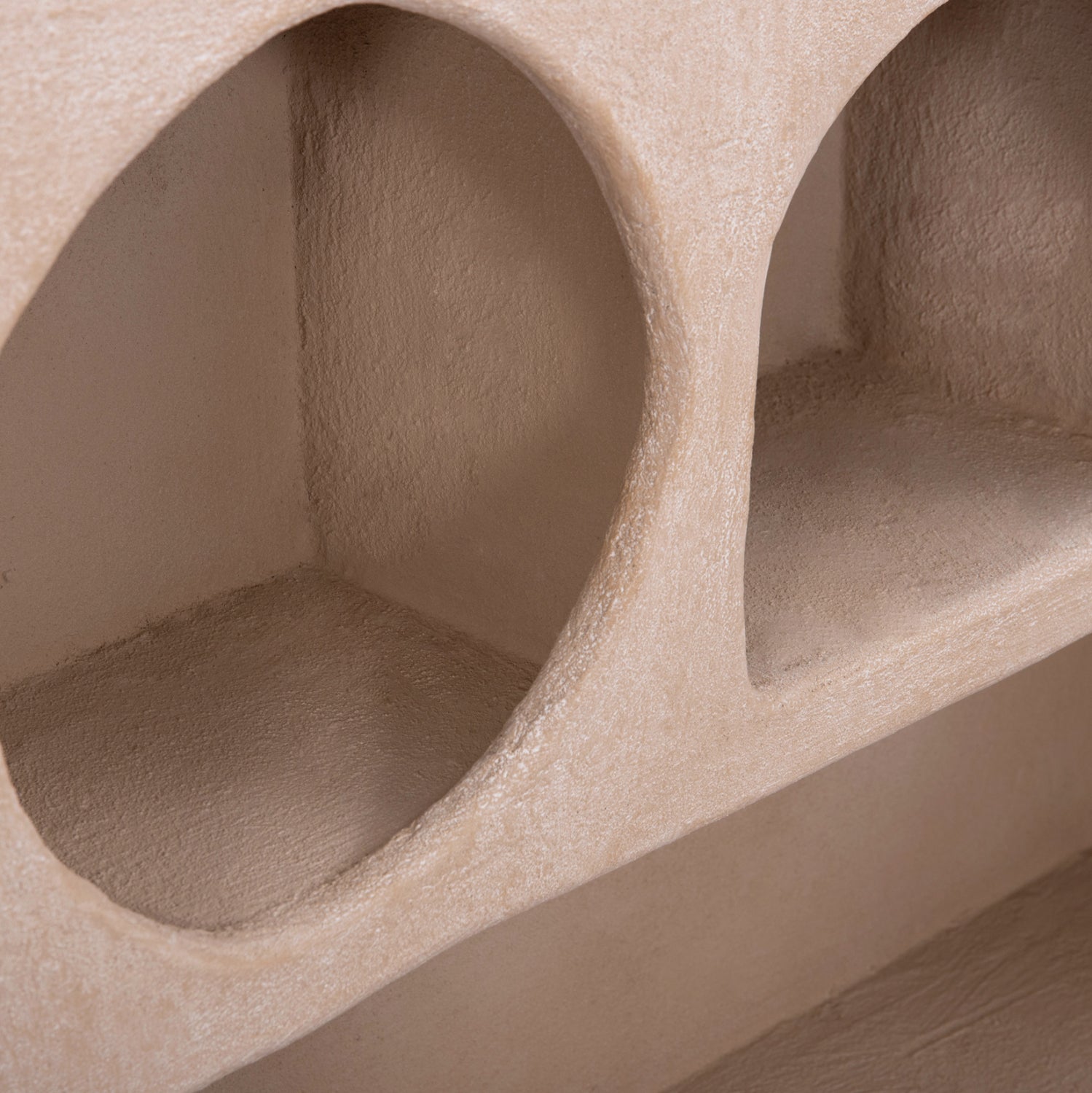 Етажерка Санторини кафяв цвят 120x18x60