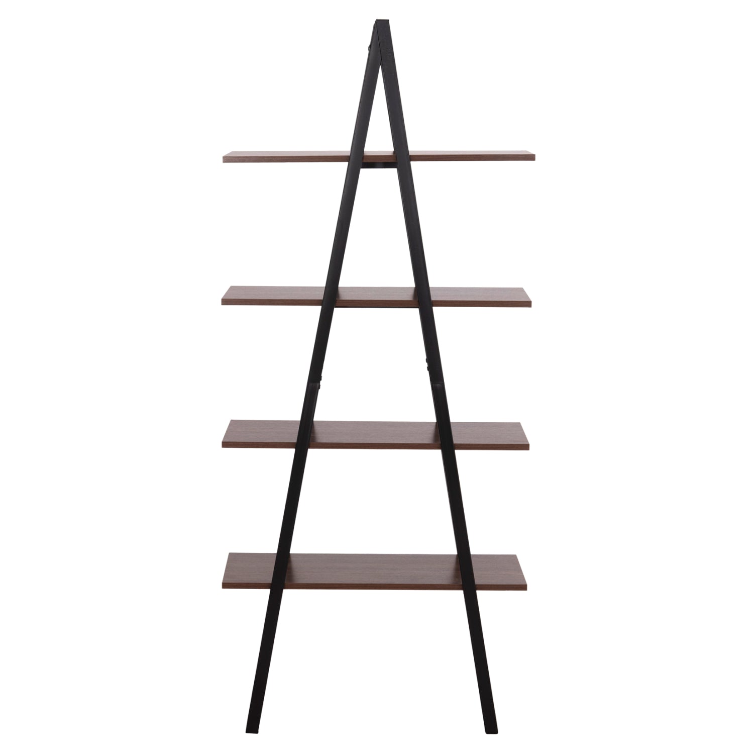 Етажерка  STAM  цвят черен-орех 71x38x165